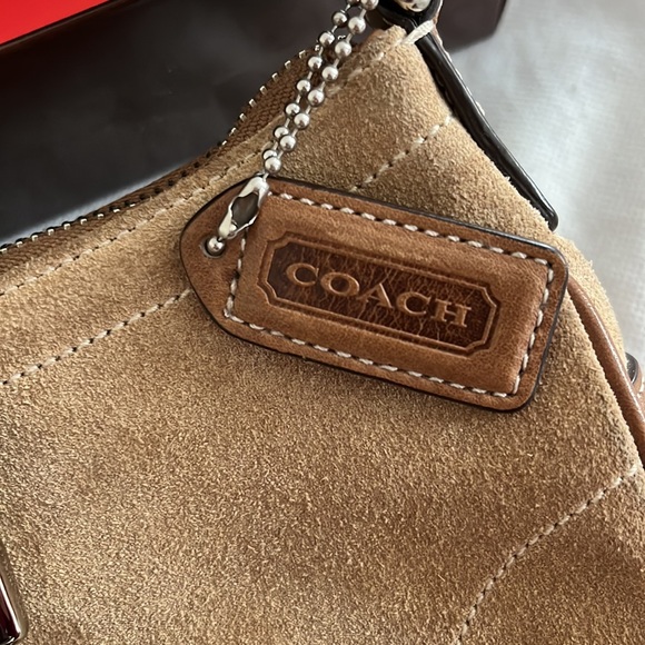 Coach Tan Suede mini Bag - Picture 5 of 7